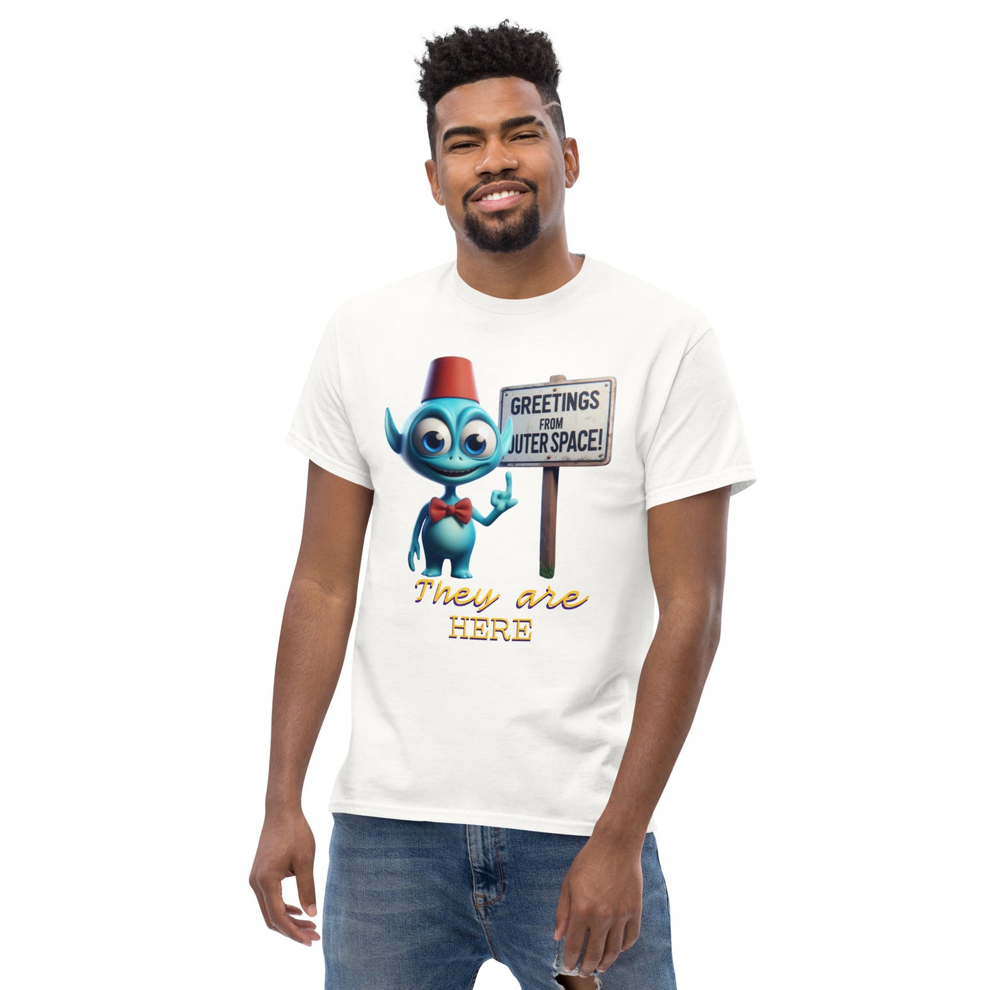 Klassisches Herren-T-Shirt