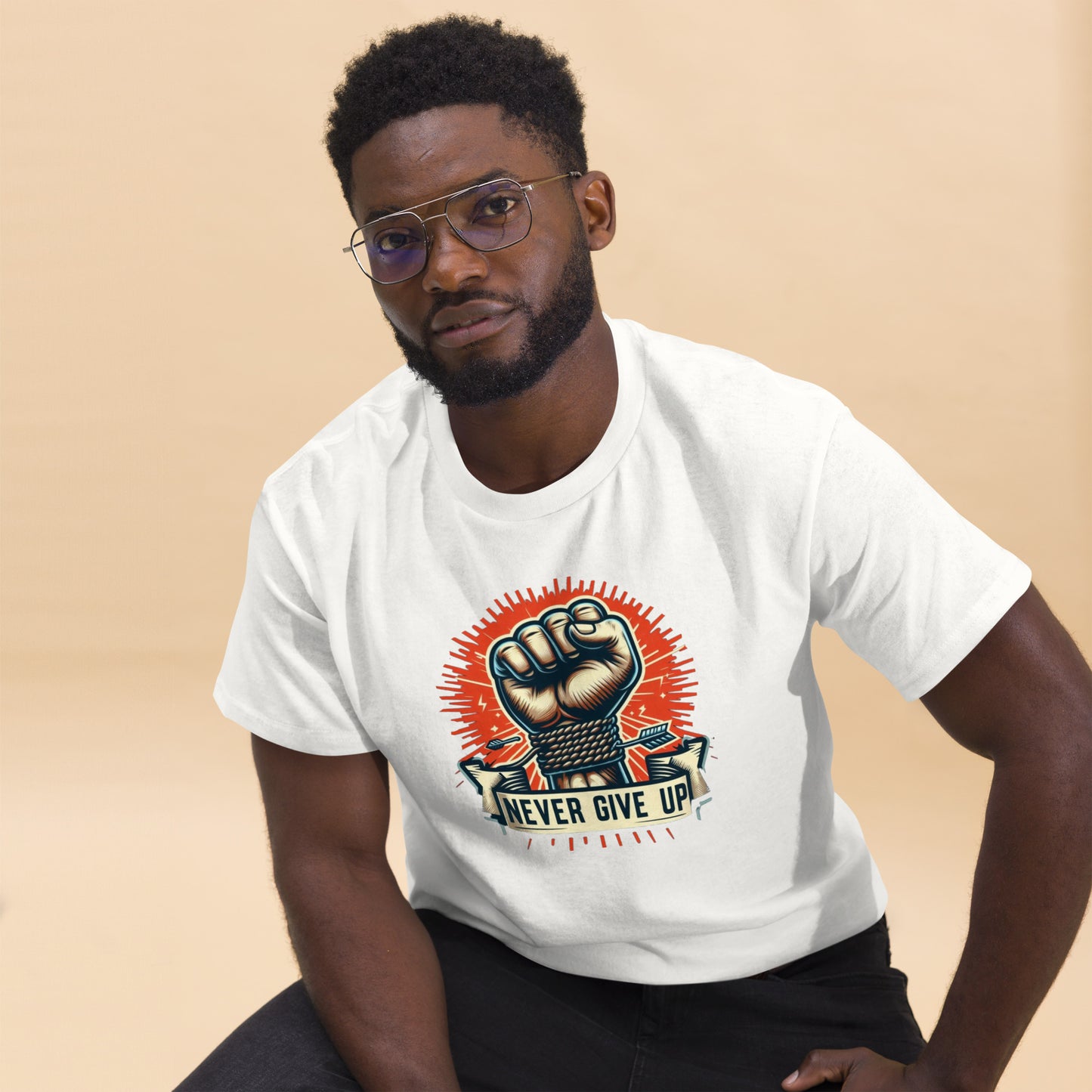 Klassisches Herren-T-Shirt