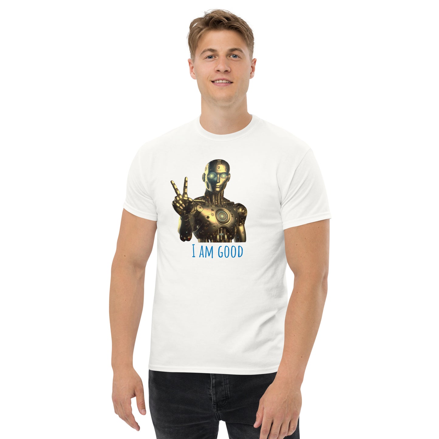 Klassisches Herren-T-Shirt