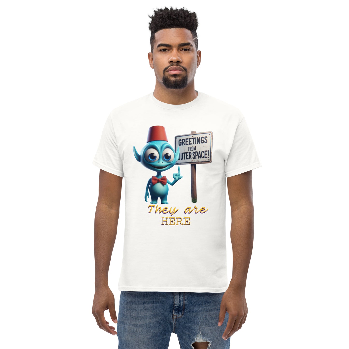 Klassisches Herren-T-Shirt