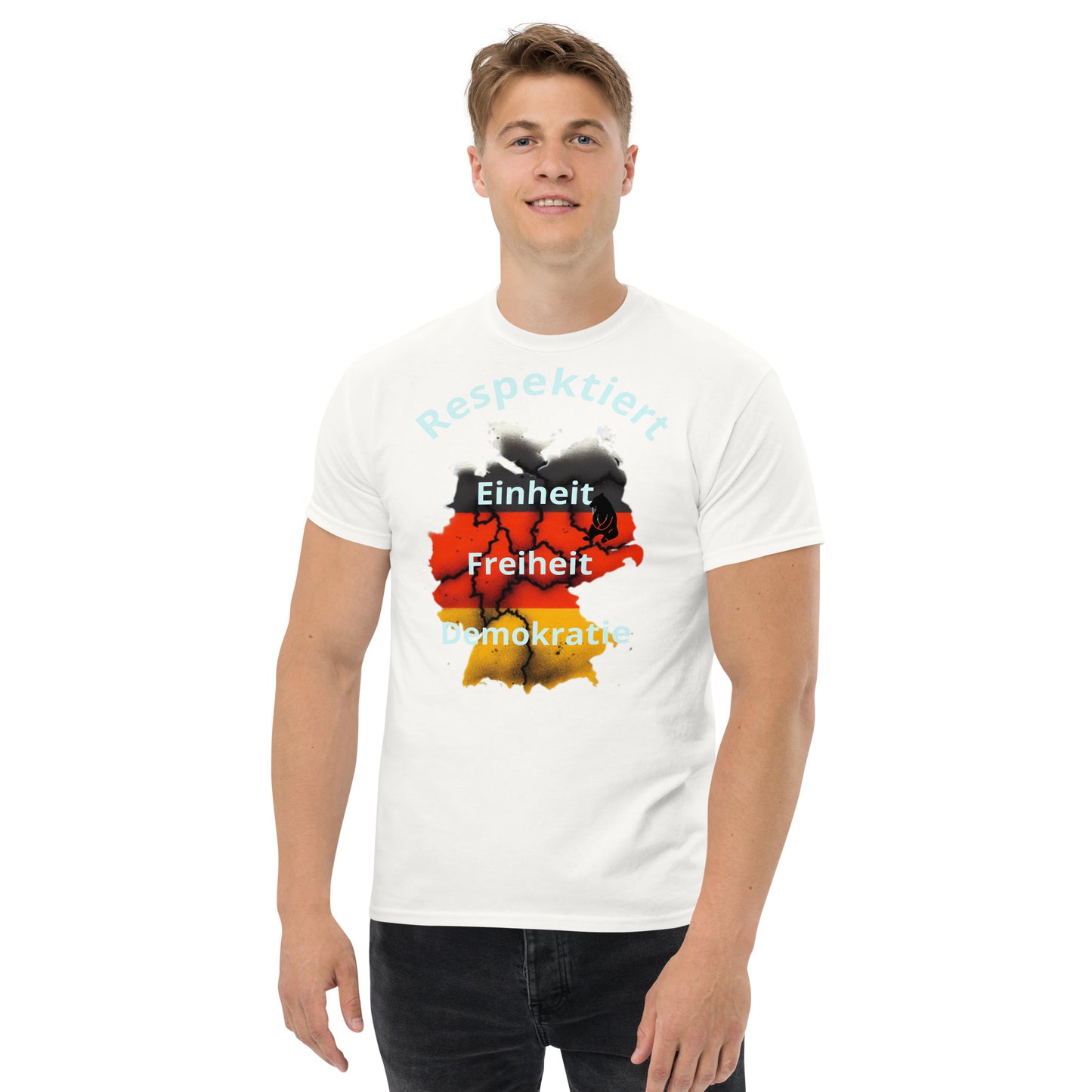 Klassisches Herren-T-Shirt