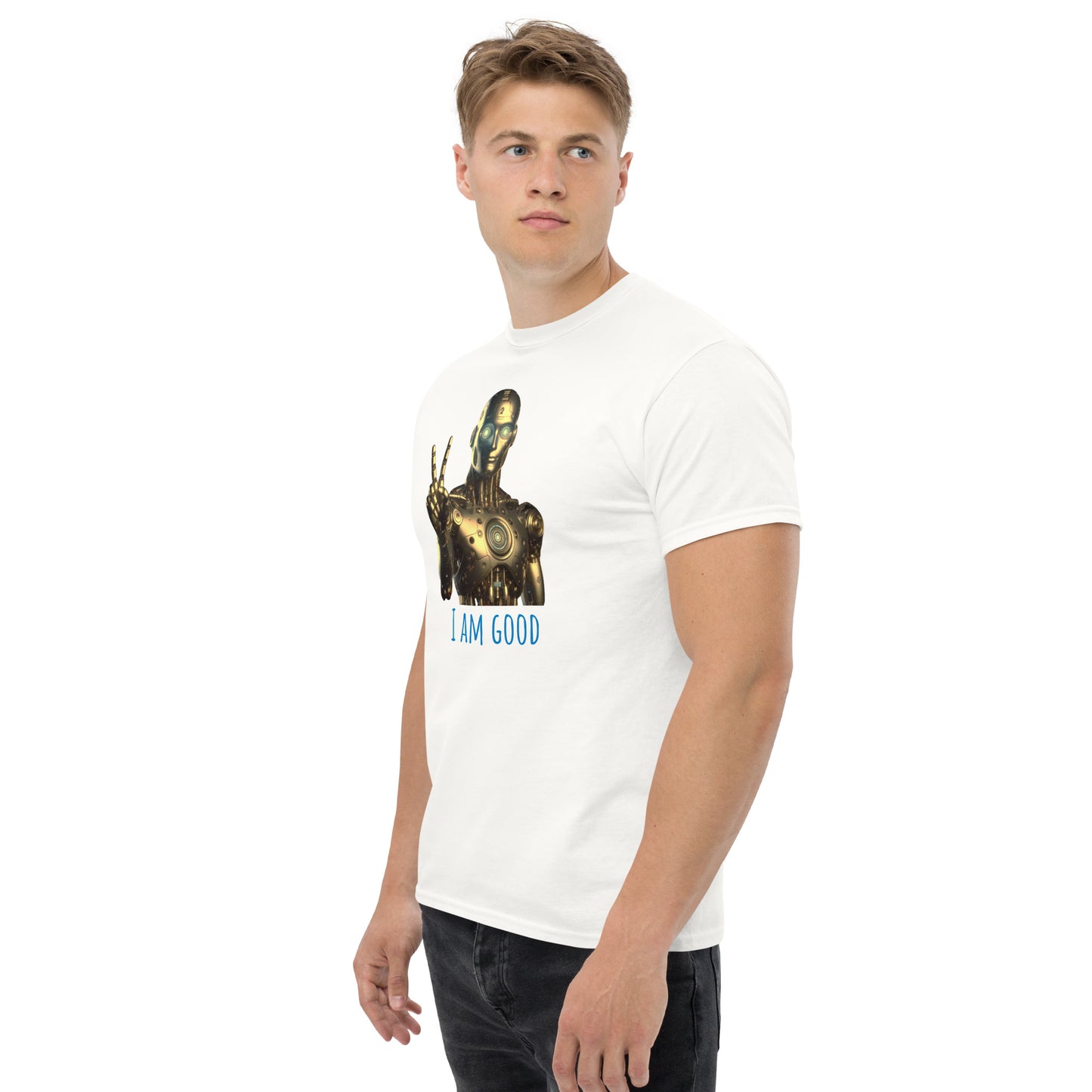 Klassisches Herren-T-Shirt