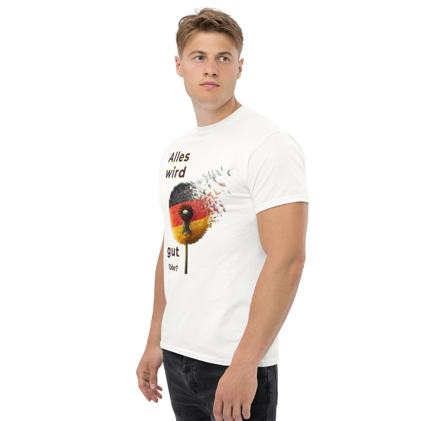 Klassisches Herren-T-Shirt, Motiv BRD