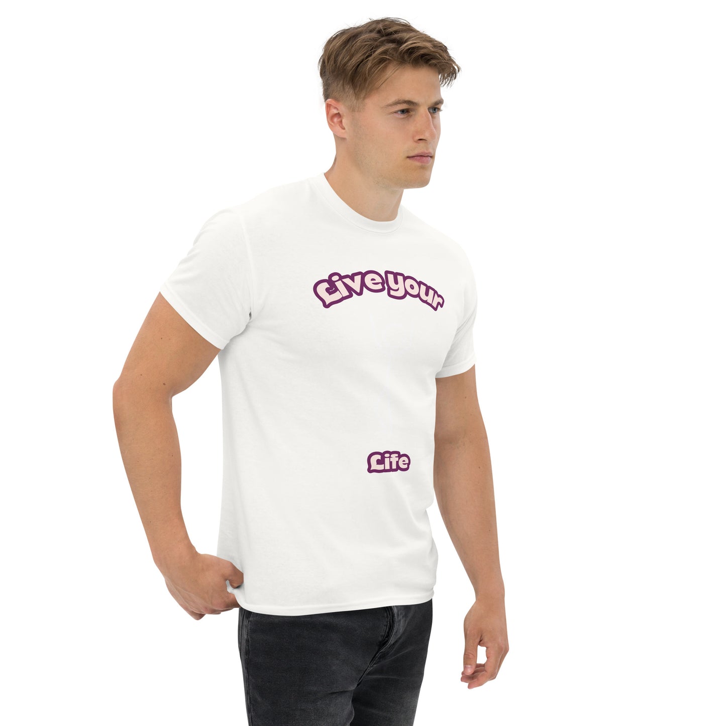 Klassisches Herren-T-Shirt