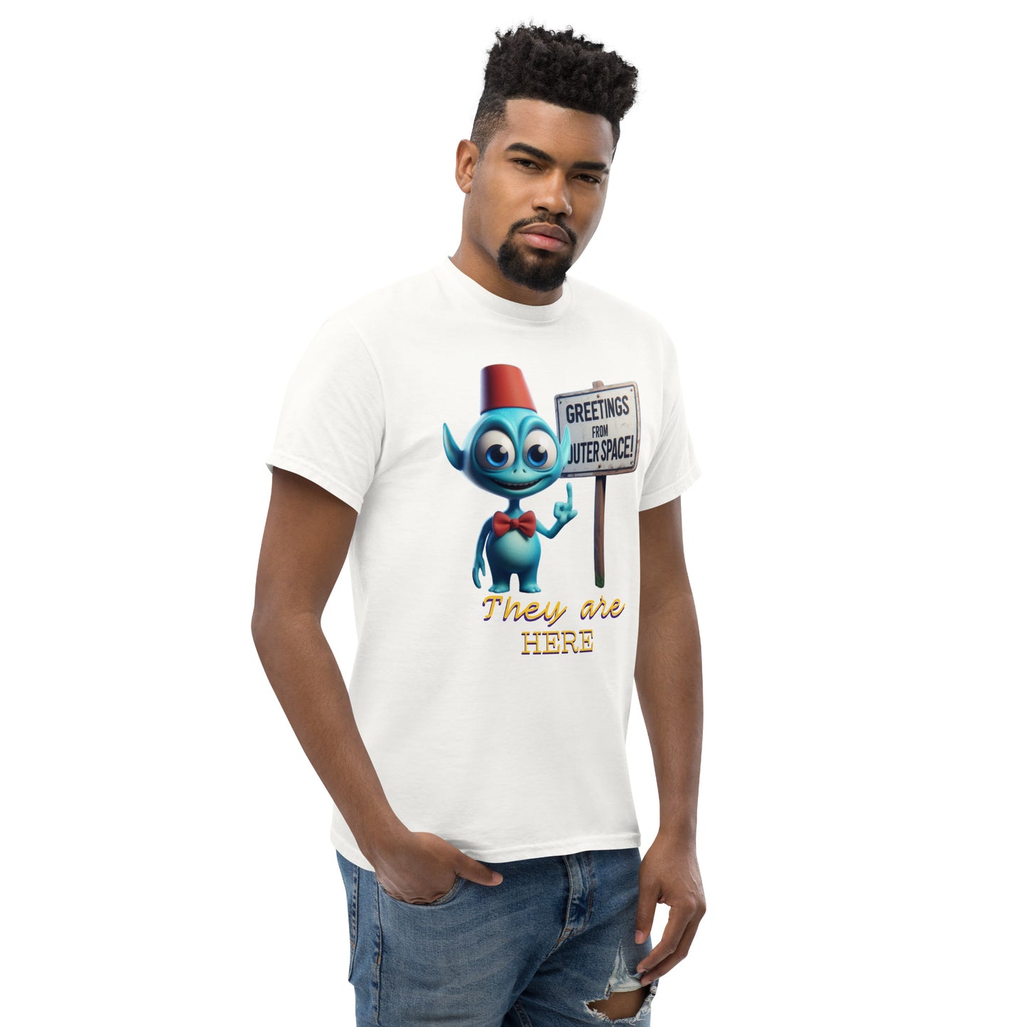 Klassisches Herren-T-Shirt
