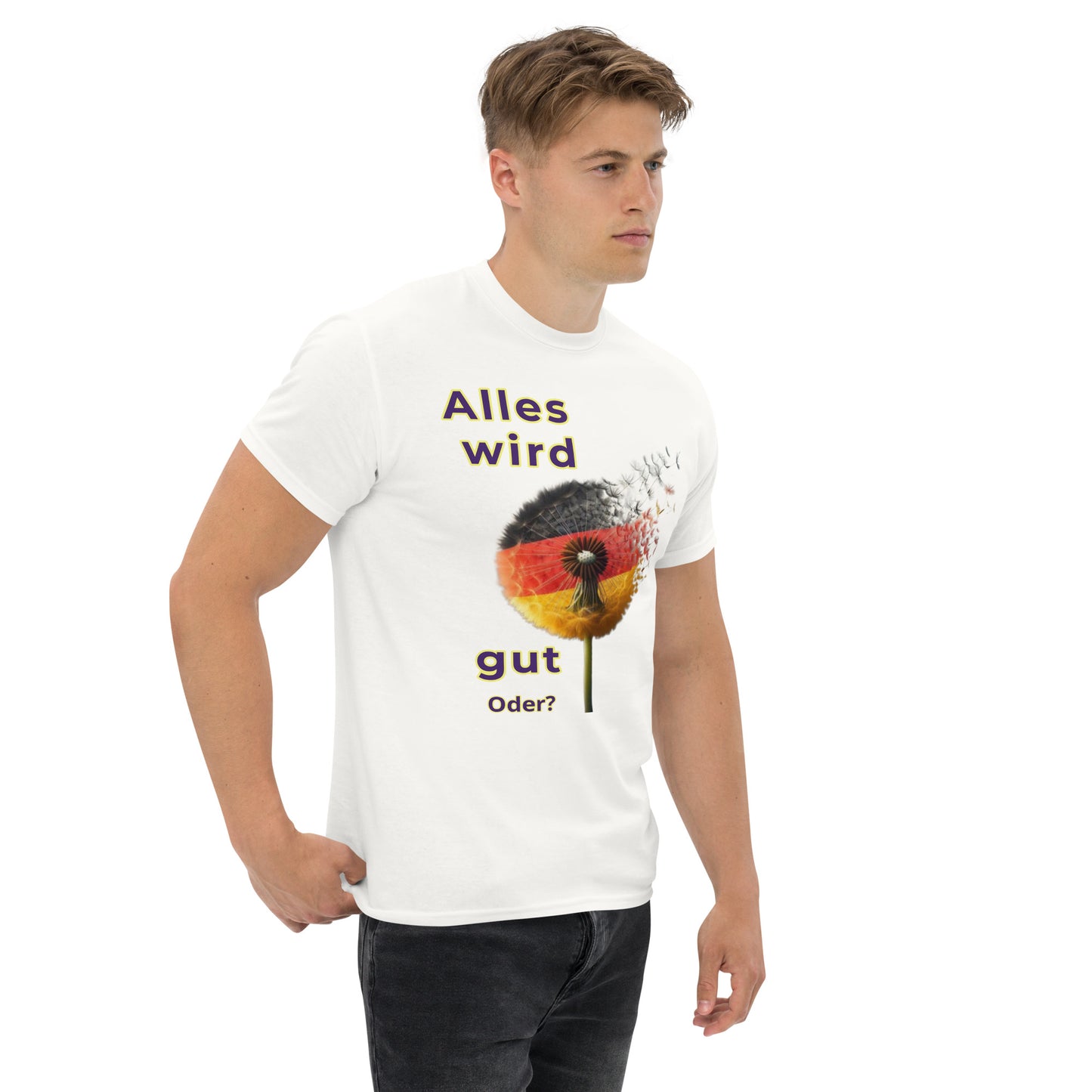 Klassisches Herren-T-Shirt, Motiv BRD