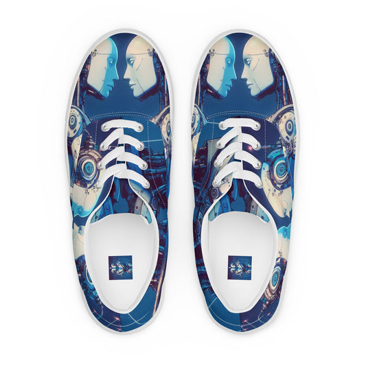 Men’s lace-up canvas shoes