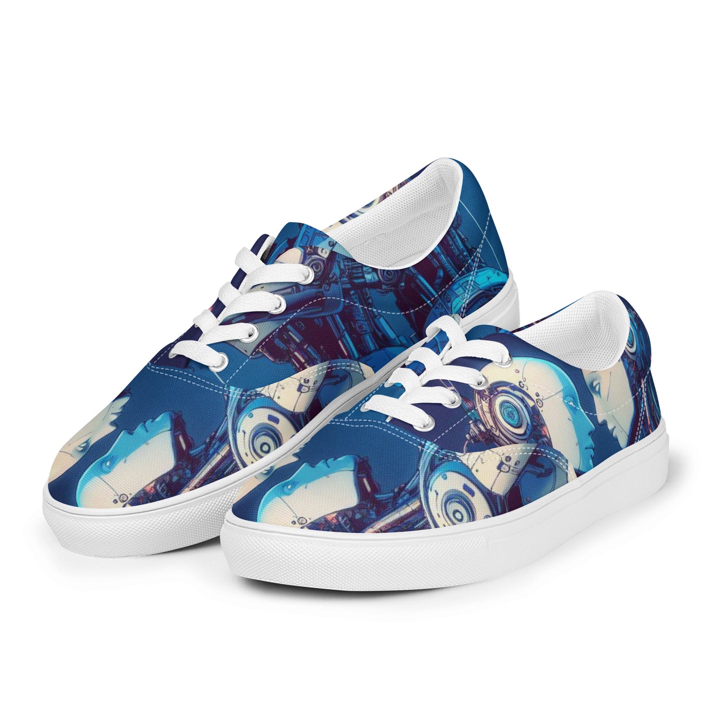Men’s lace-up canvas shoes