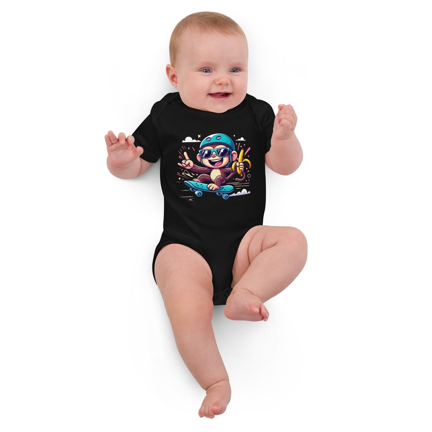 Organic cotton baby bodysuit