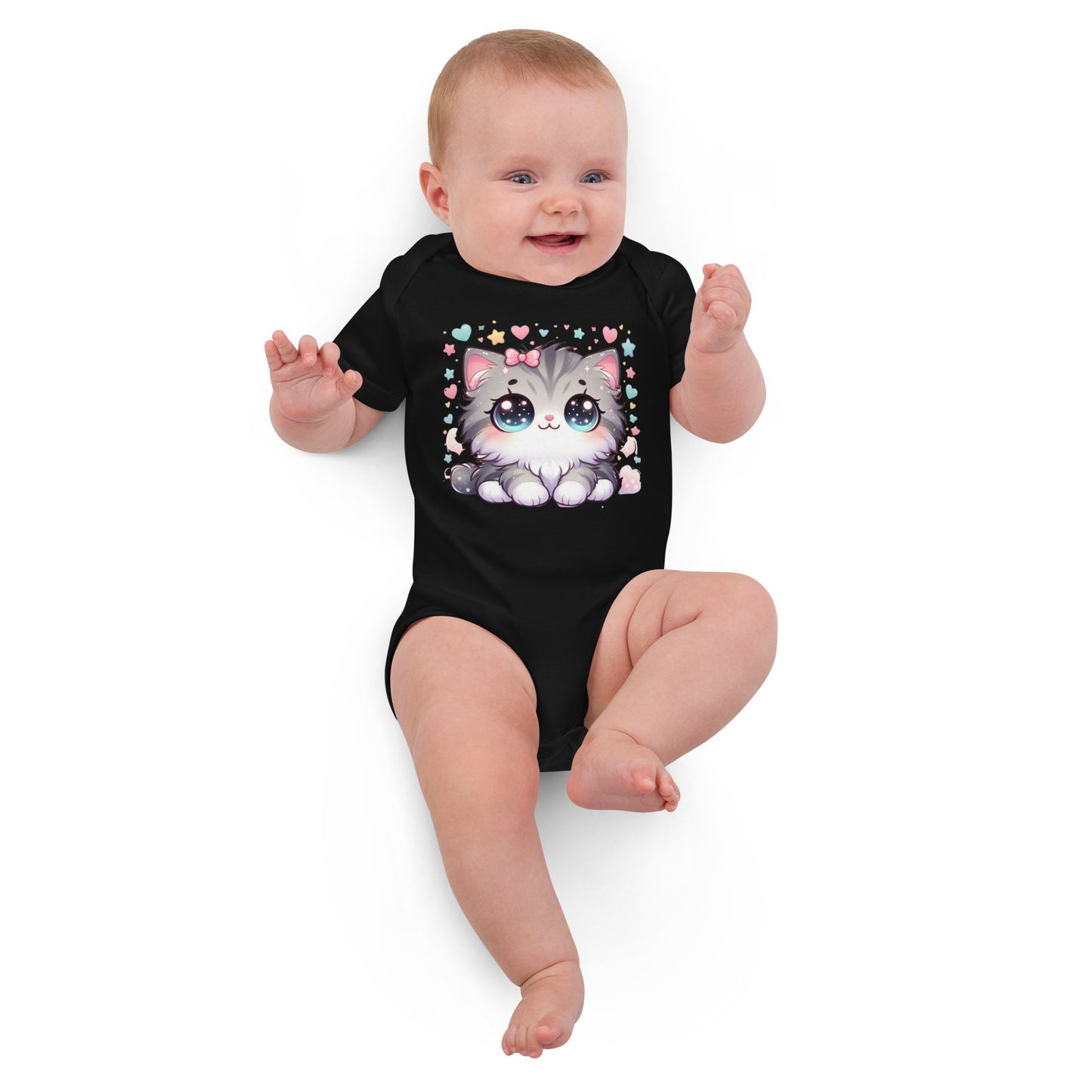 Organic cotton baby bodysuit