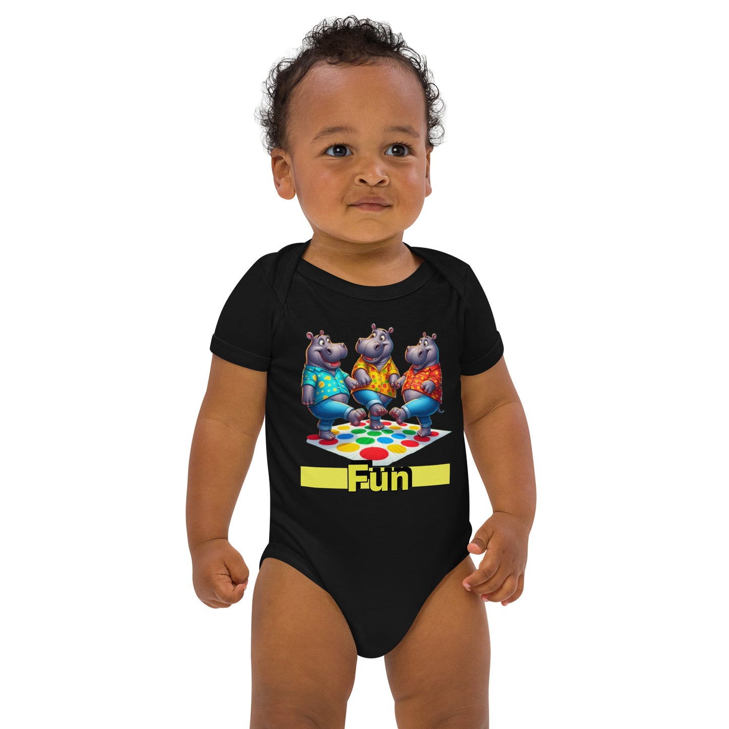 Organic cotton baby bodysuit