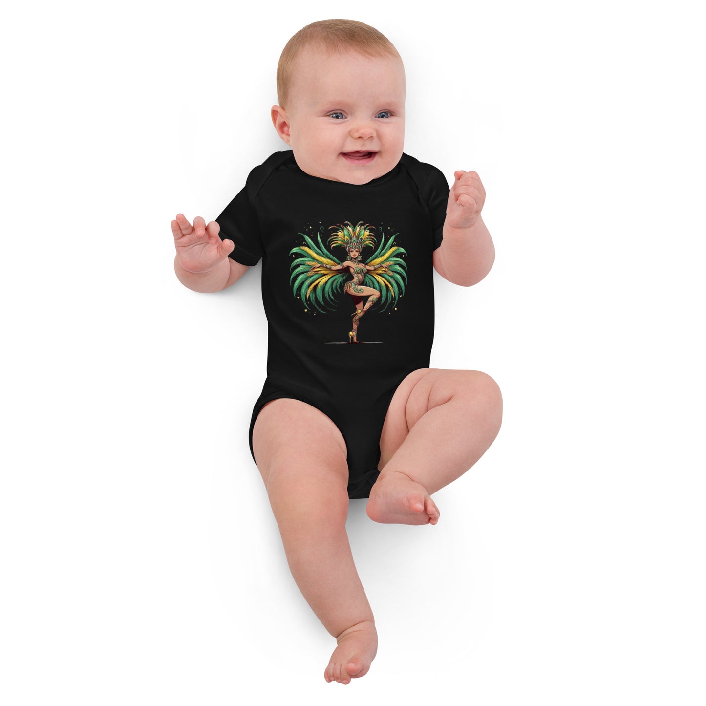 Organic cotton baby bodysuit