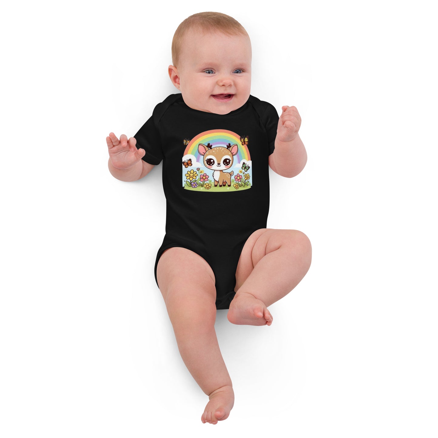 Organic cotton baby bodysuit