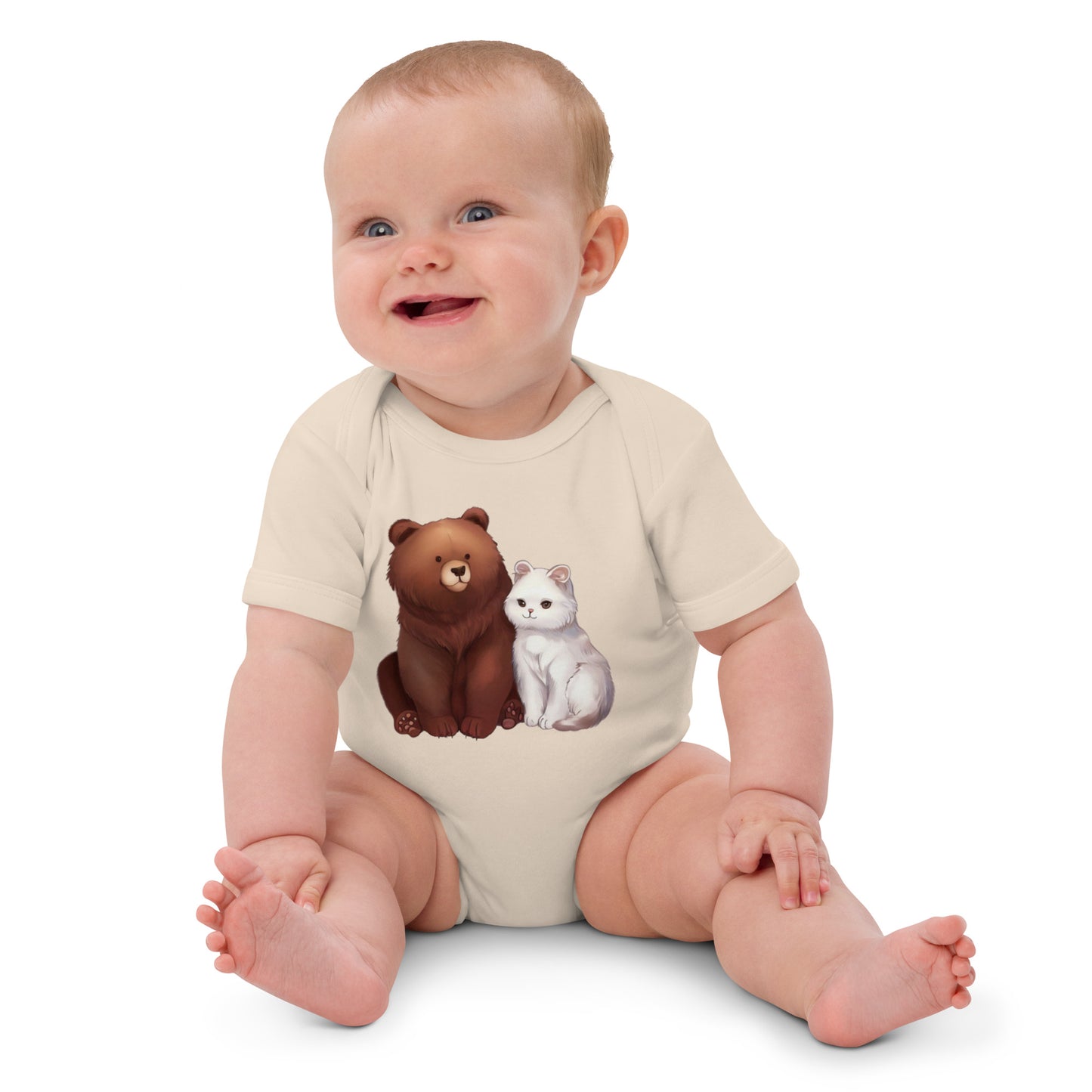 Babystrampler aus Bio-Baumwolle