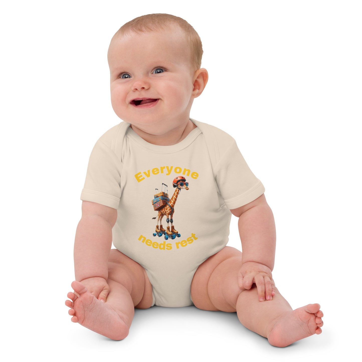 Organic cotton baby bodysuit