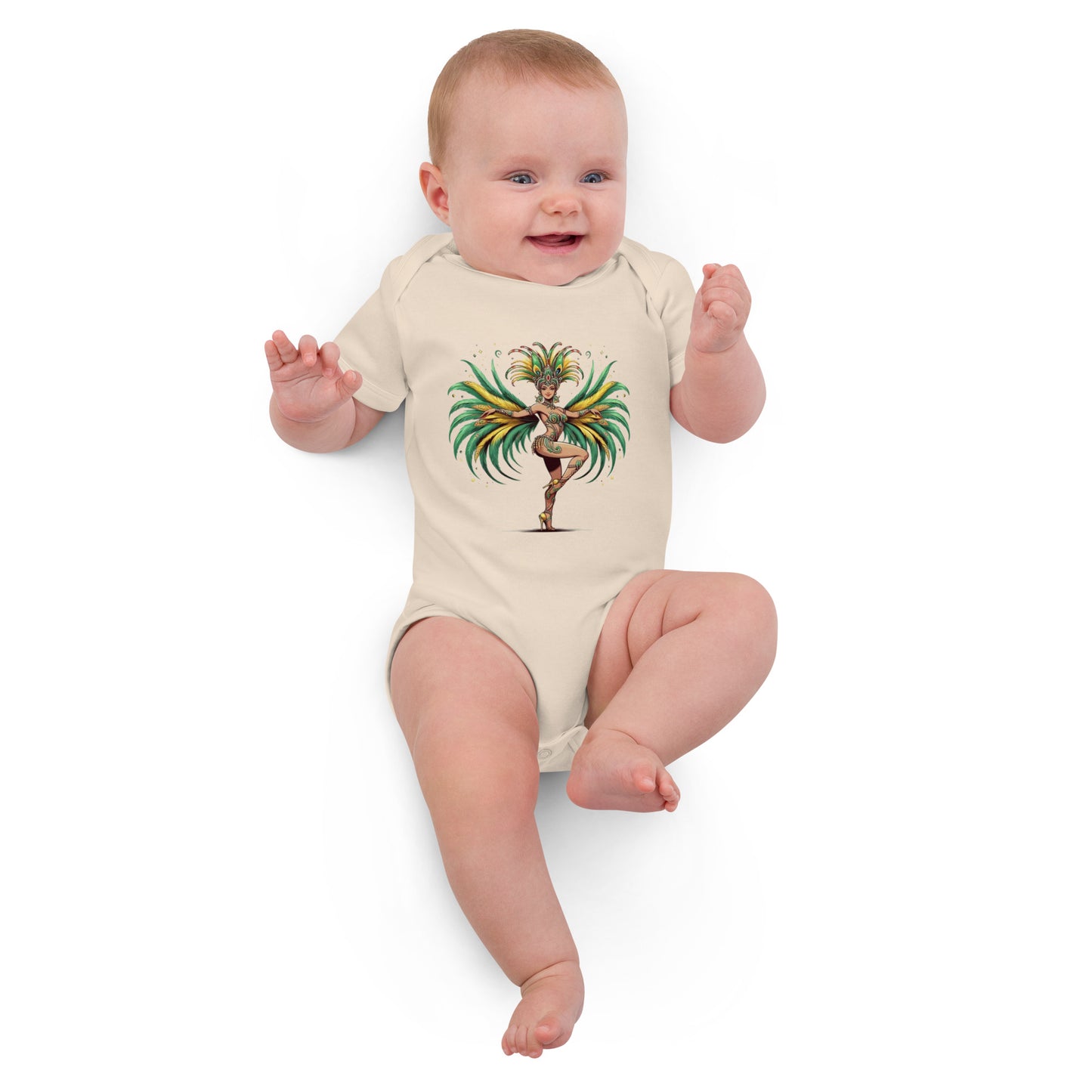 Organic cotton baby bodysuit