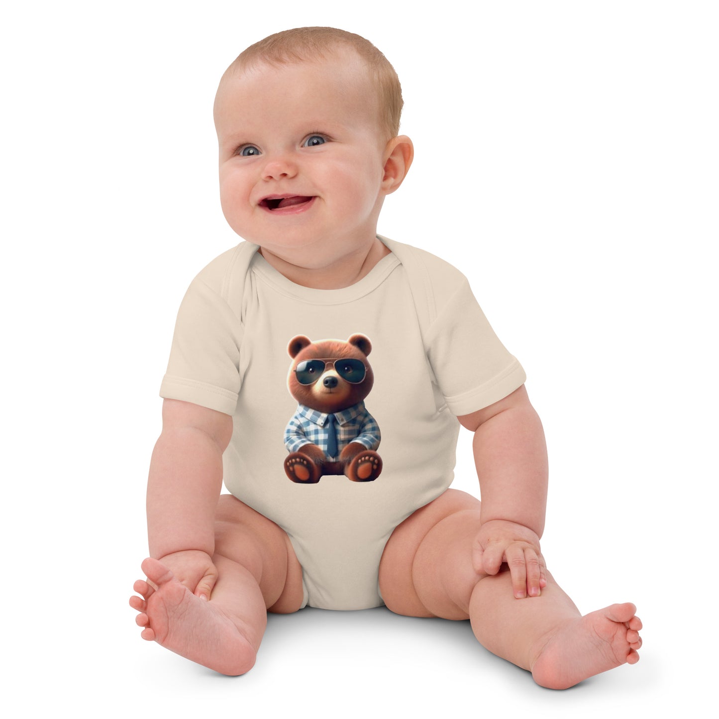 Organic cotton baby bodysuit
