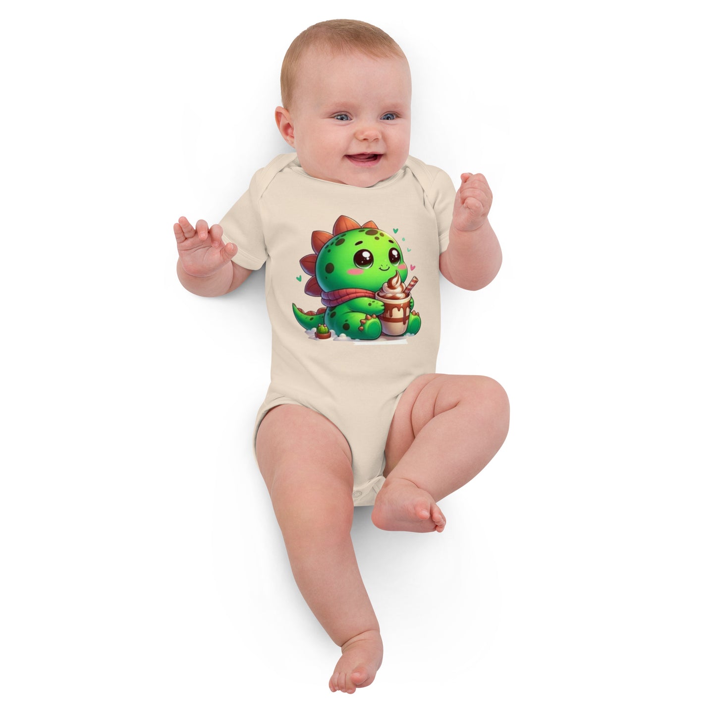 Organic cotton baby bodysuit