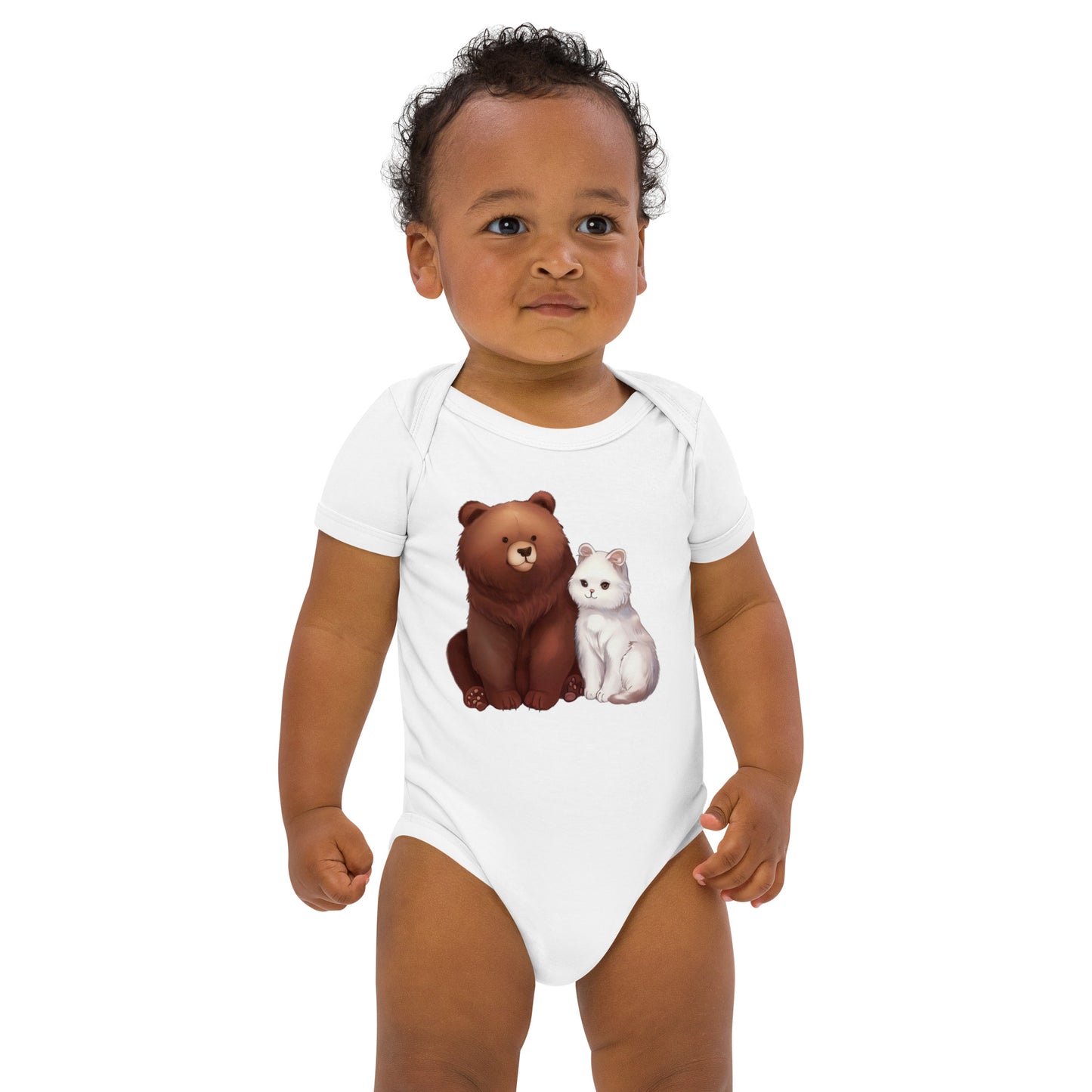 Organic cotton baby bodysuit