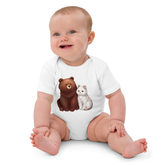 Babystrampler aus Bio-Baumwolle