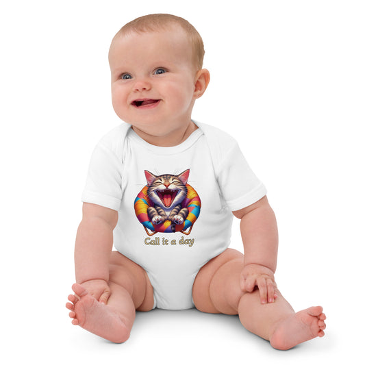 Organic cotton baby bodysuit