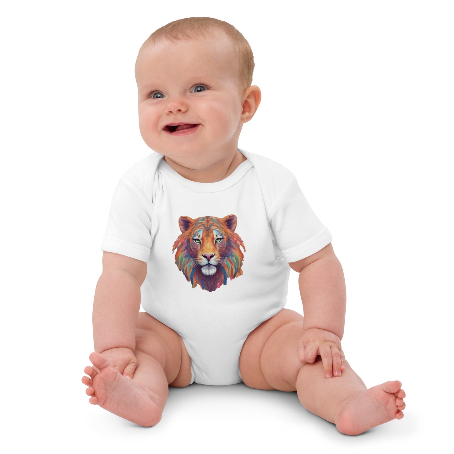 Organic cotton baby bodysuit
