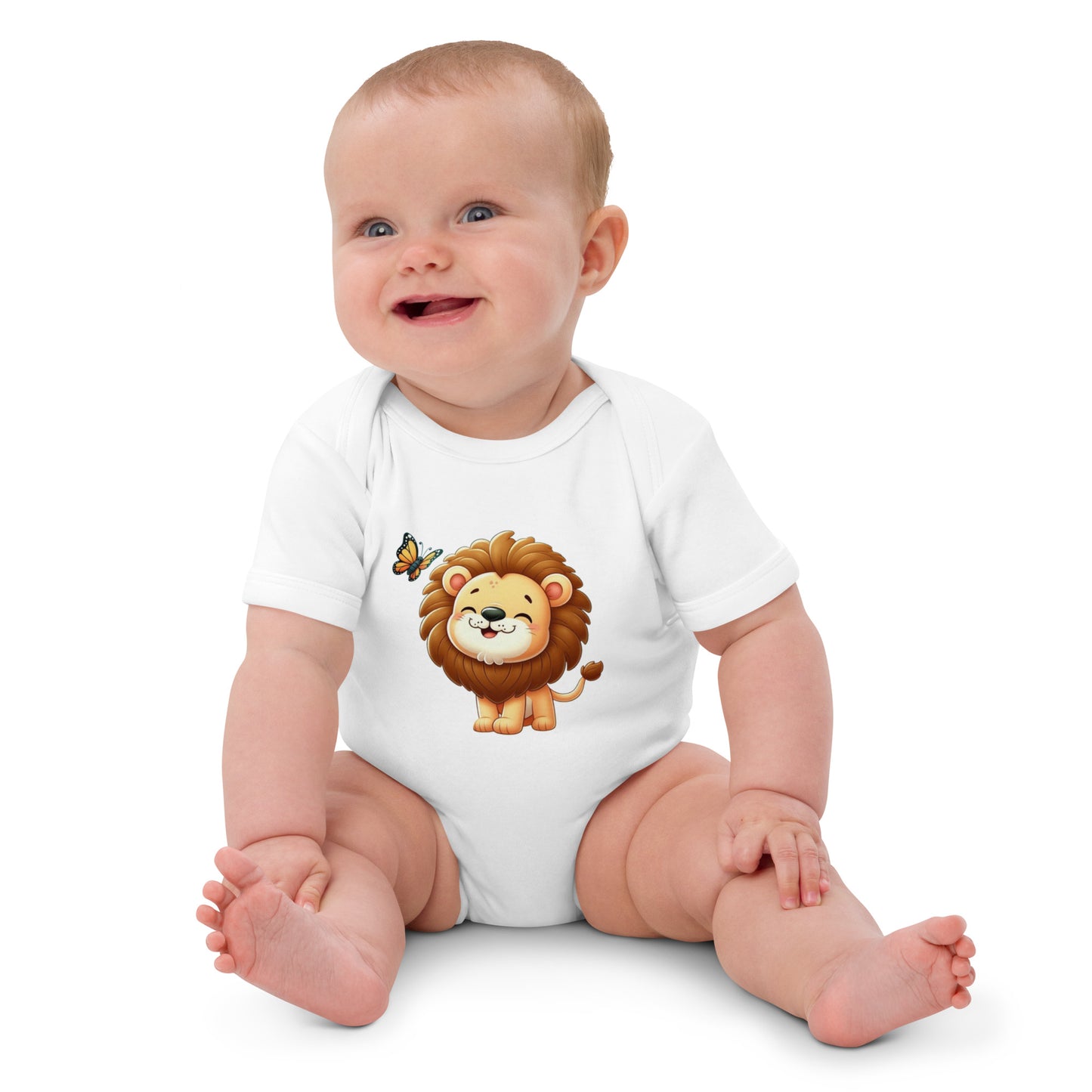 Organic cotton baby bodysuit