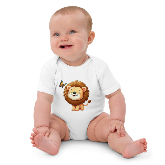 Organic cotton baby bodysuit