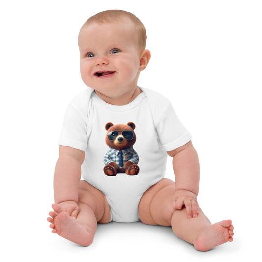 Organic cotton baby bodysuit