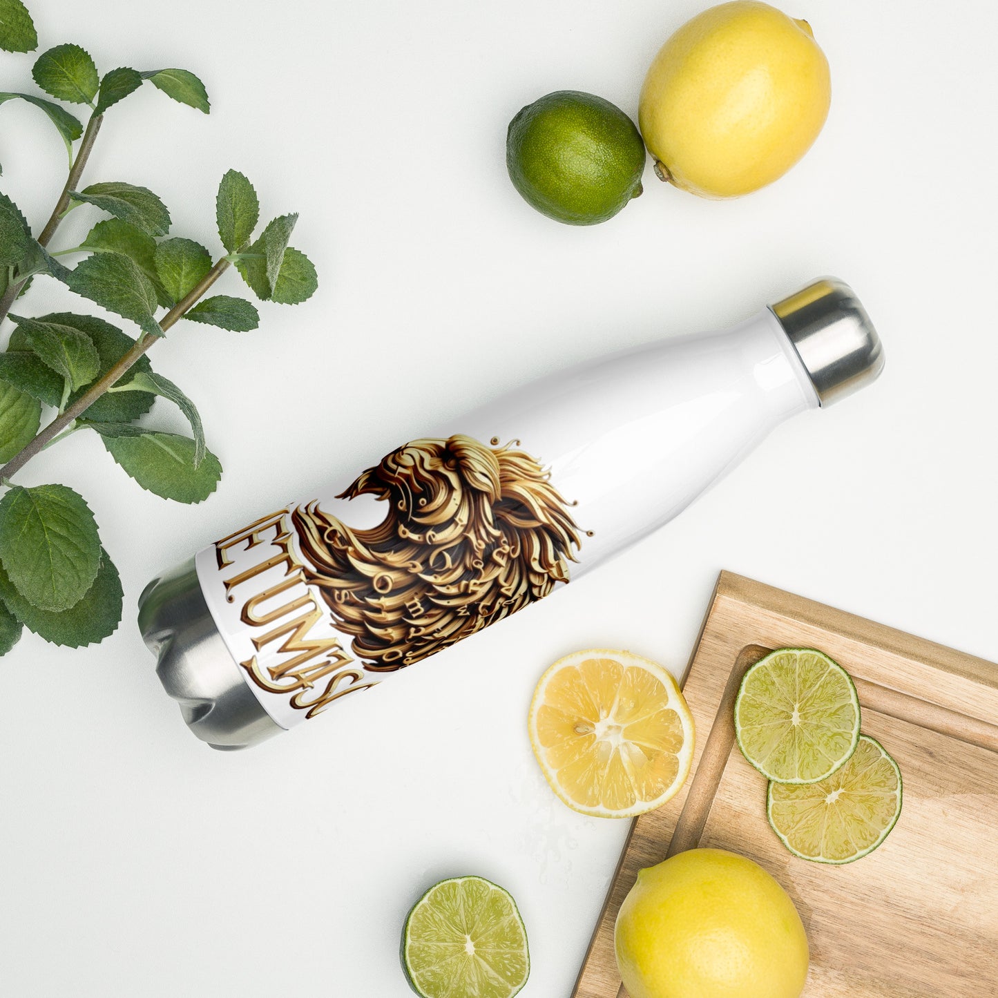 Stainless steel water bottle
