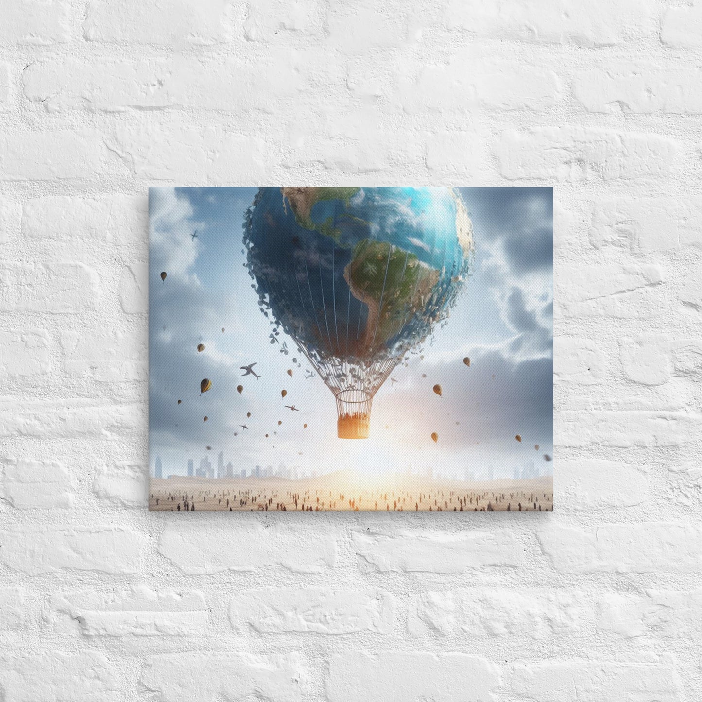 Dünne Leinwand