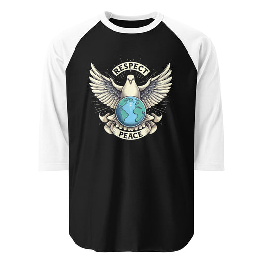 3/4 sleeve raglan shirt