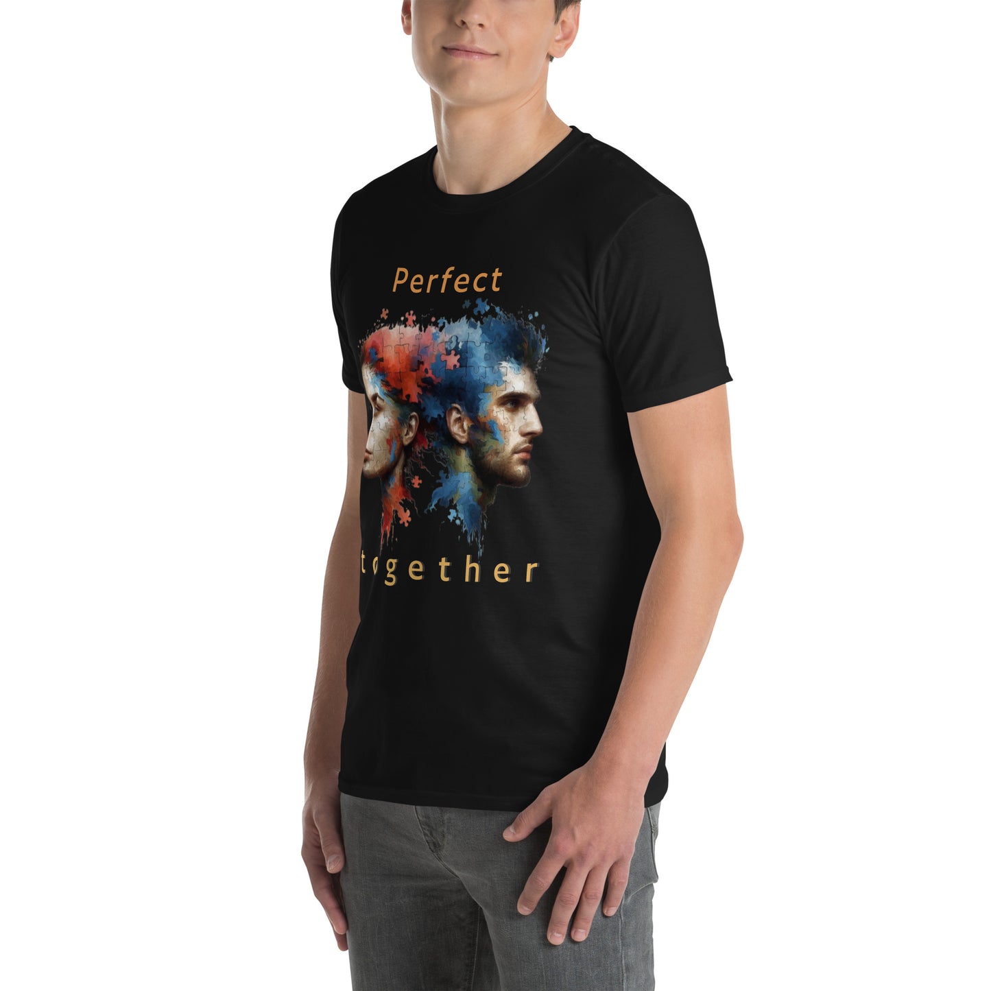 Kurzärmeliges Unisex-T-Shirt