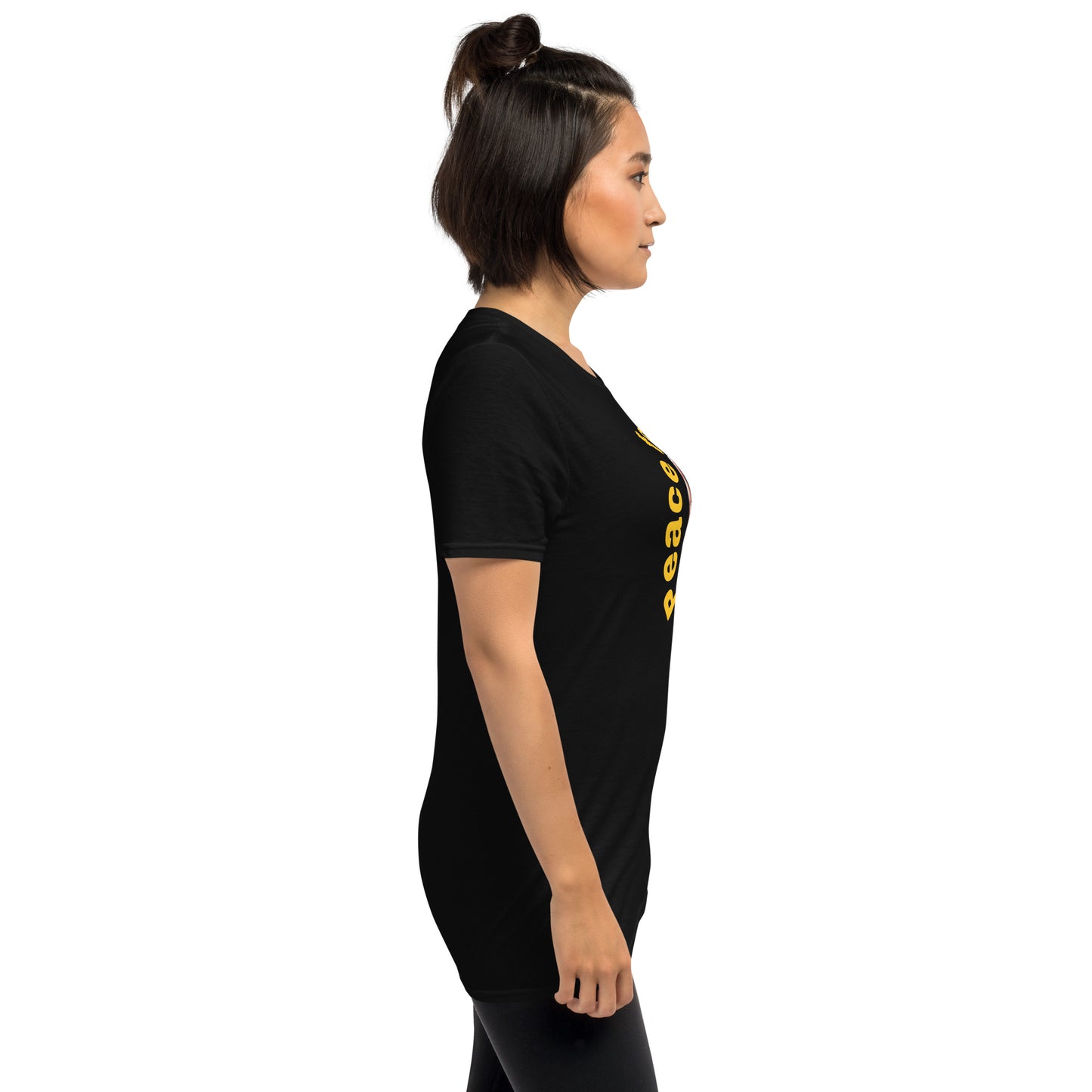 Kurzärmeliges Unisex-T-Shirt für Mann und Frau