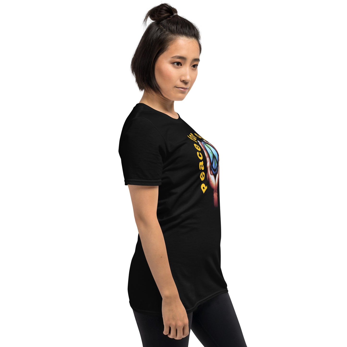 Kurzärmeliges Unisex-T-Shirt für Mann und Frau