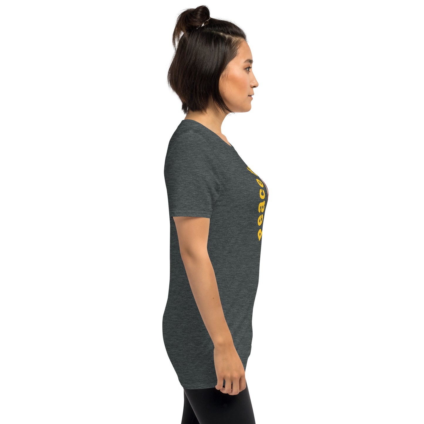 Kurzärmeliges Unisex-T-Shirt für Mann und Frau