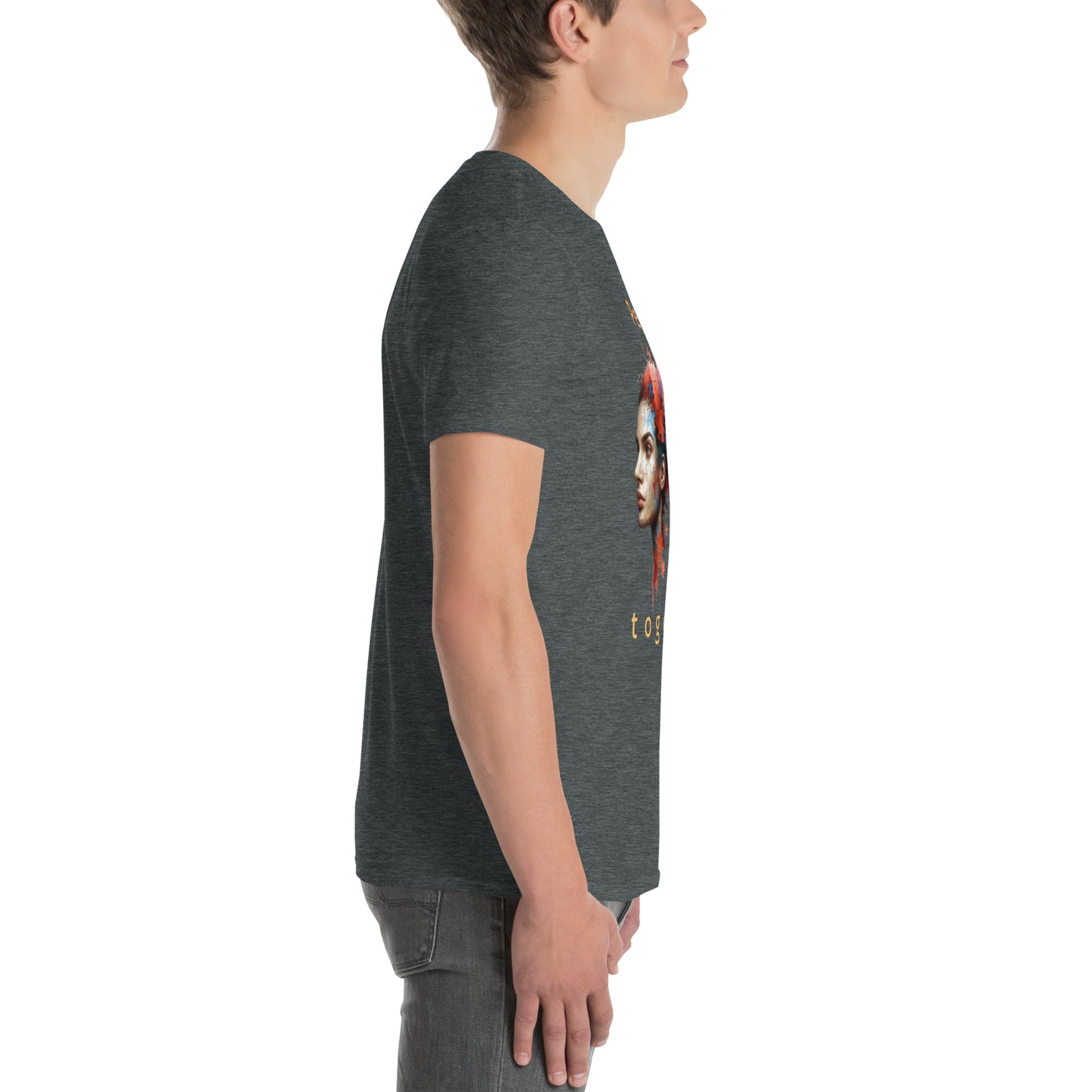 Kurzärmeliges Unisex-T-Shirt