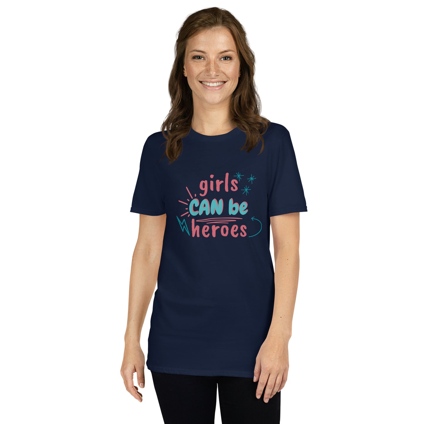 Kurzärmeliges Unisex-T-Shirt