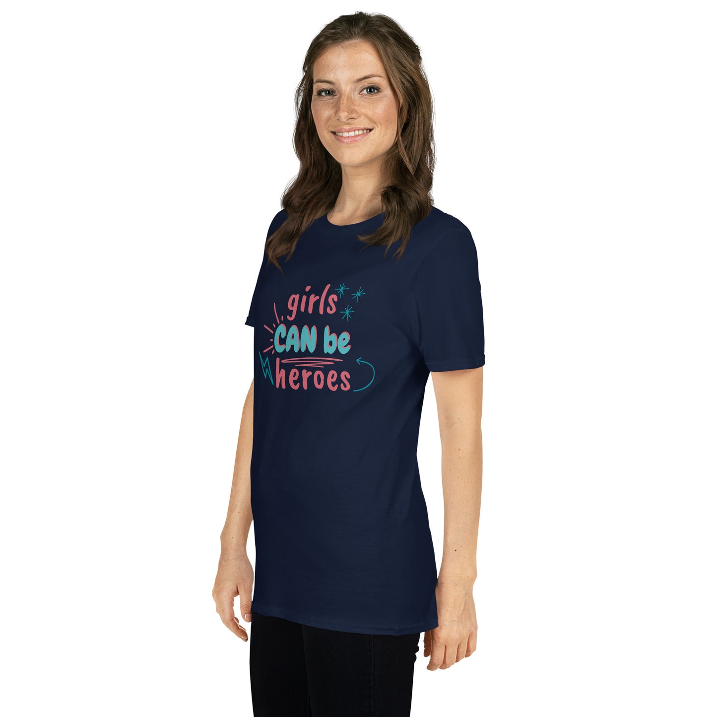 Kurzärmeliges Unisex-T-Shirt