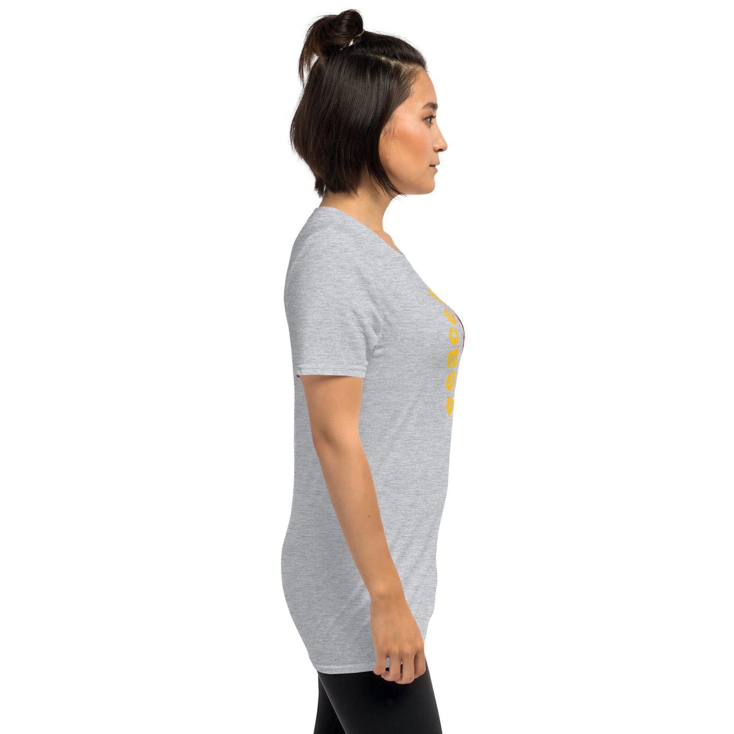 Kurzärmeliges Unisex-T-Shirt für Mann und Frau