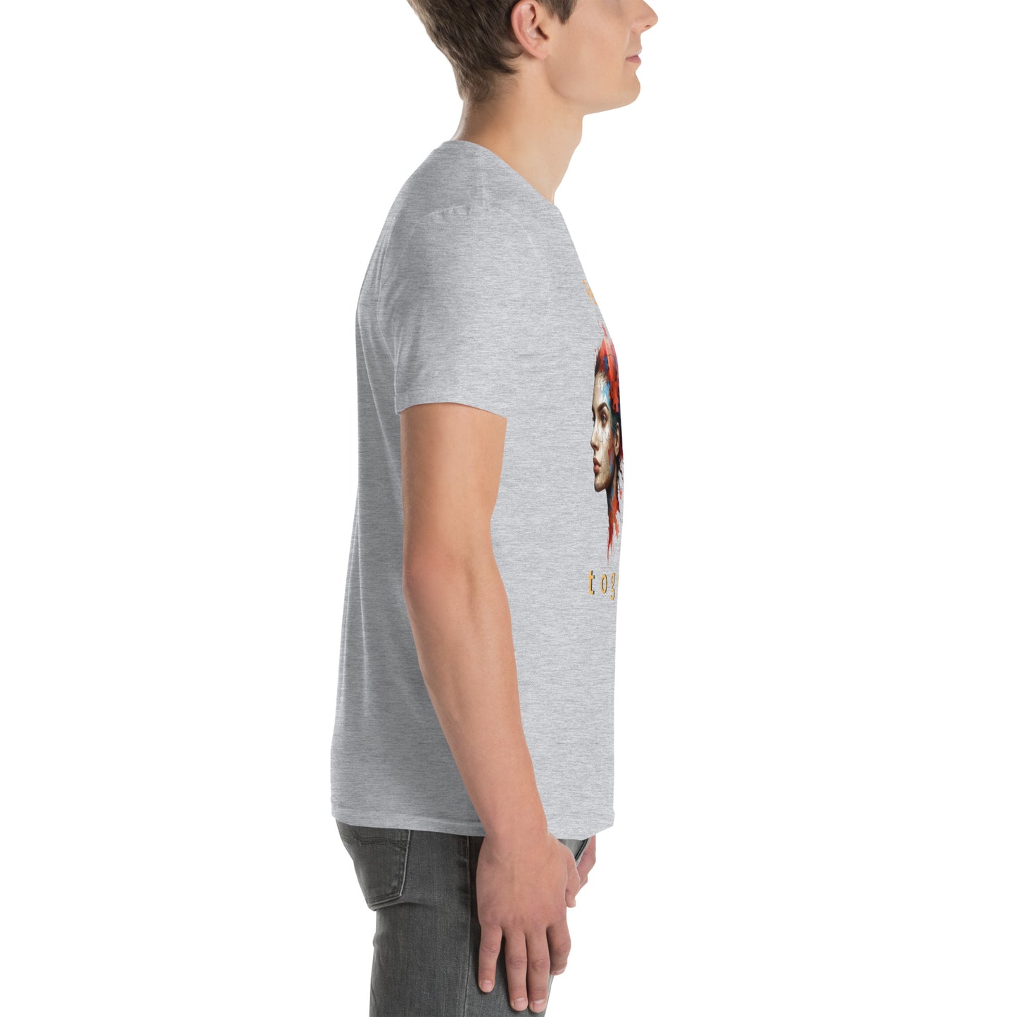 Kurzärmeliges Unisex-T-Shirt