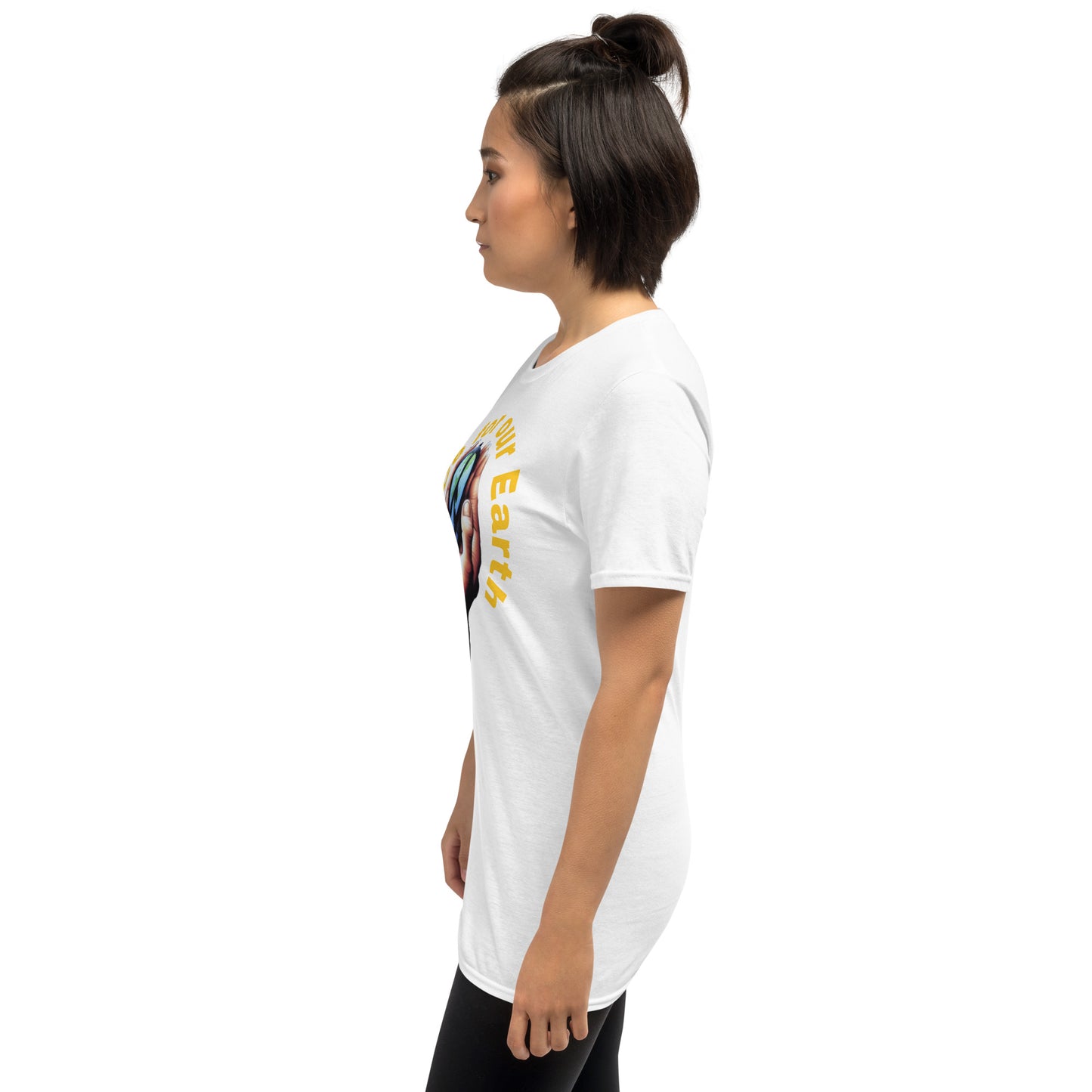 Kurzärmeliges Unisex-T-Shirt für Mann und Frau
