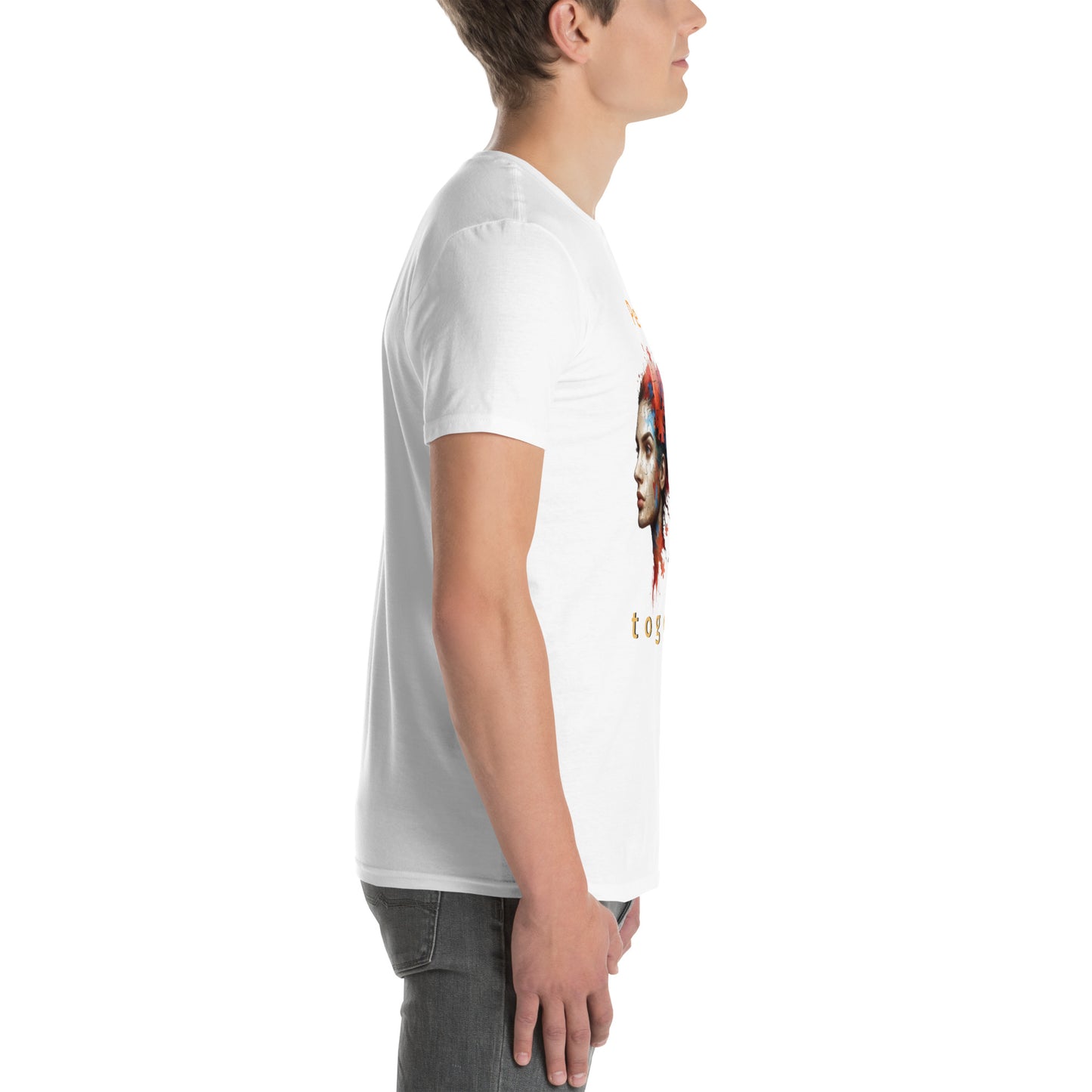 Kurzärmeliges Unisex-T-Shirt