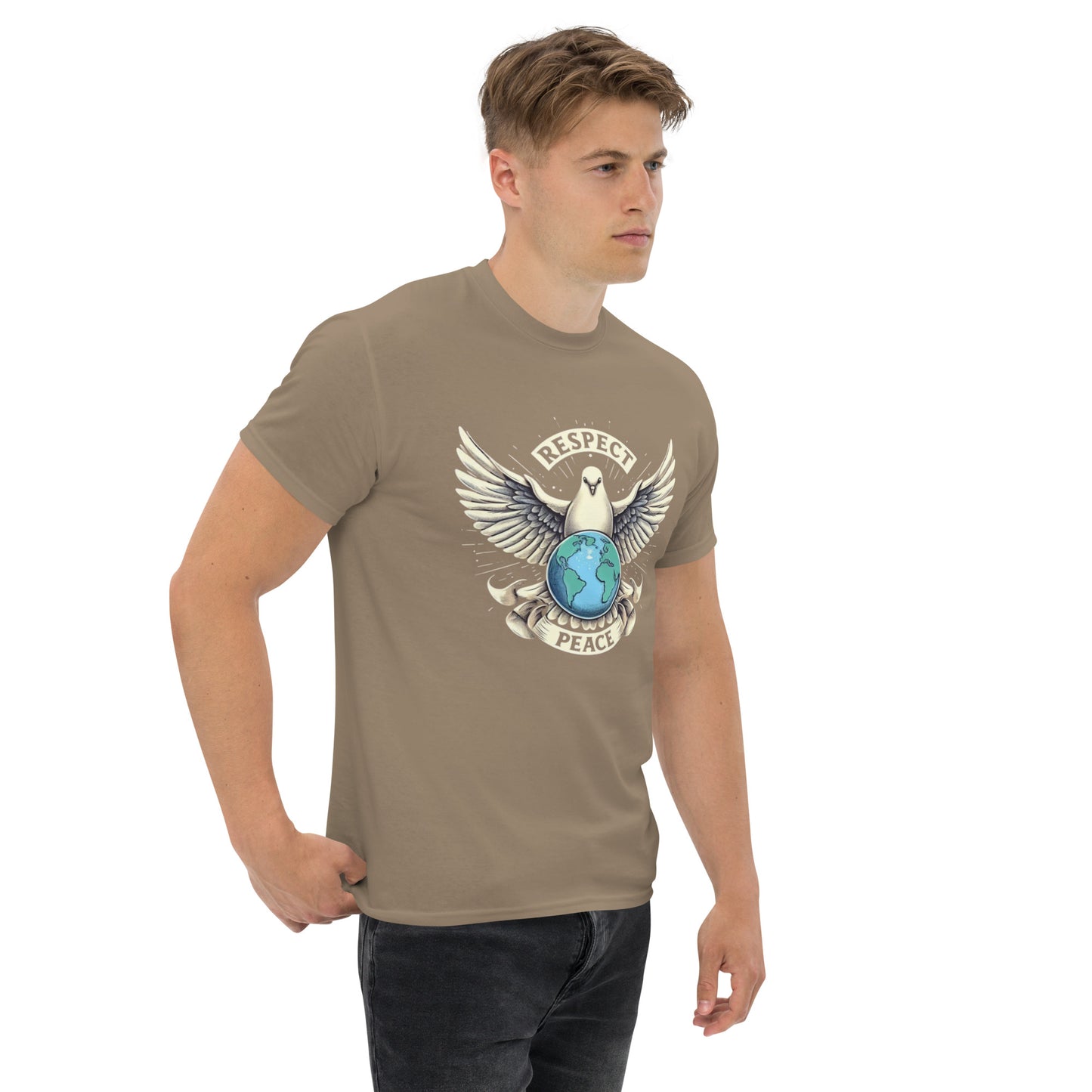 Unisex classic tee, Peace and Respect