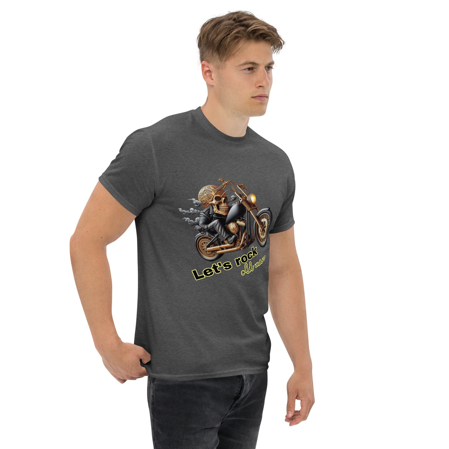Unisex classic tee, Old Men, Motorad, Bike