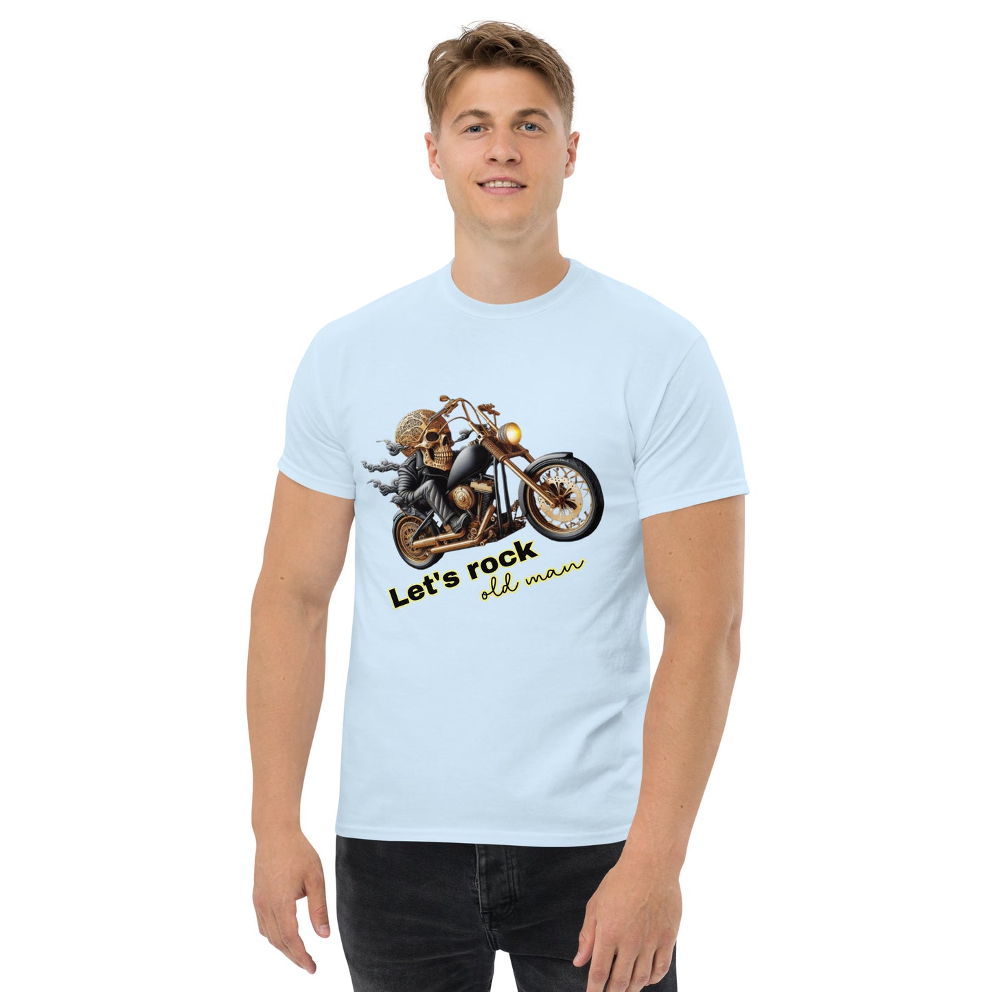 Unisex classic tee, Old Men, Motorad, Bike