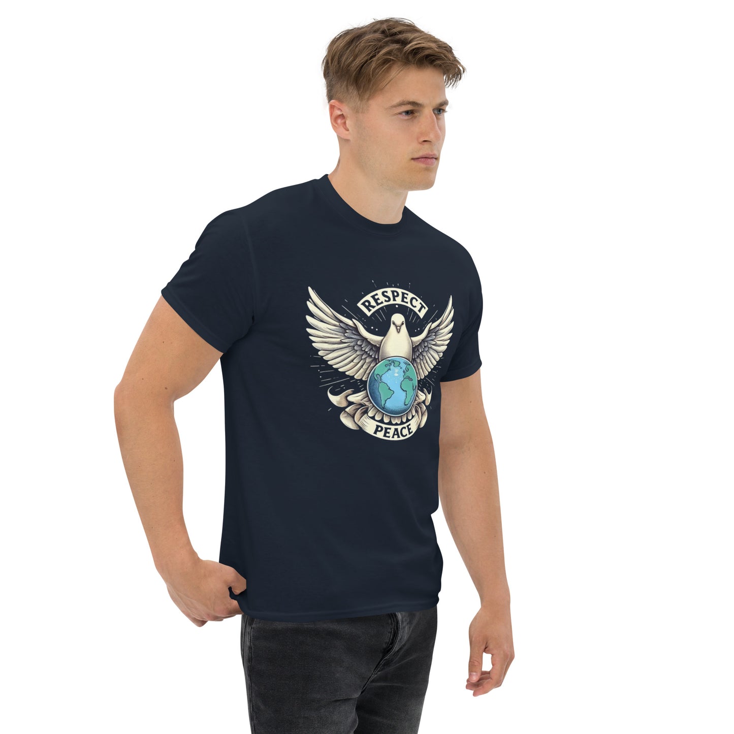 Unisex classic tee, Peace and Respect
