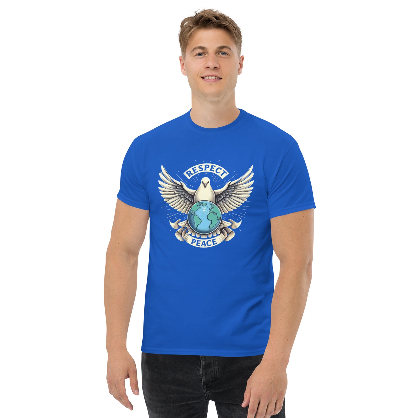 Unisex classic tee, Peace and Respect