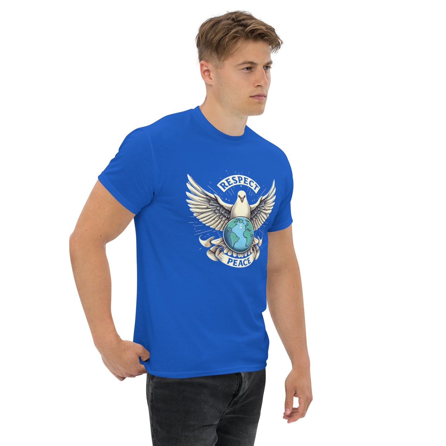 Unisex classic tee, Peace and Respect