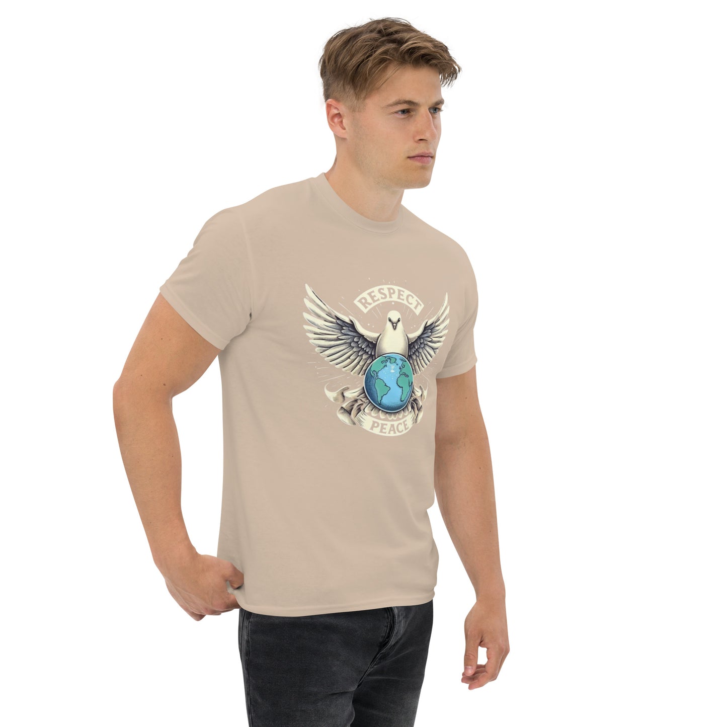 Unisex classic tee, Peace and Respect